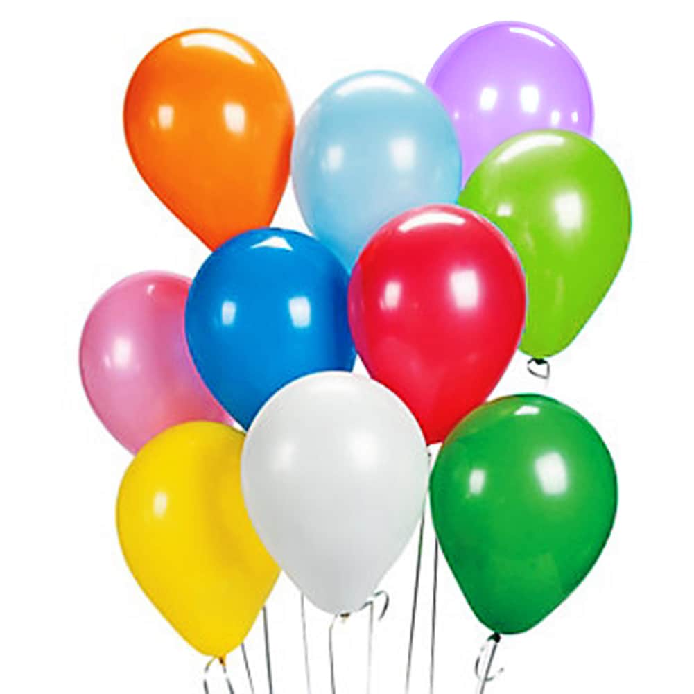 Latex Balloons (Assorted Colors)